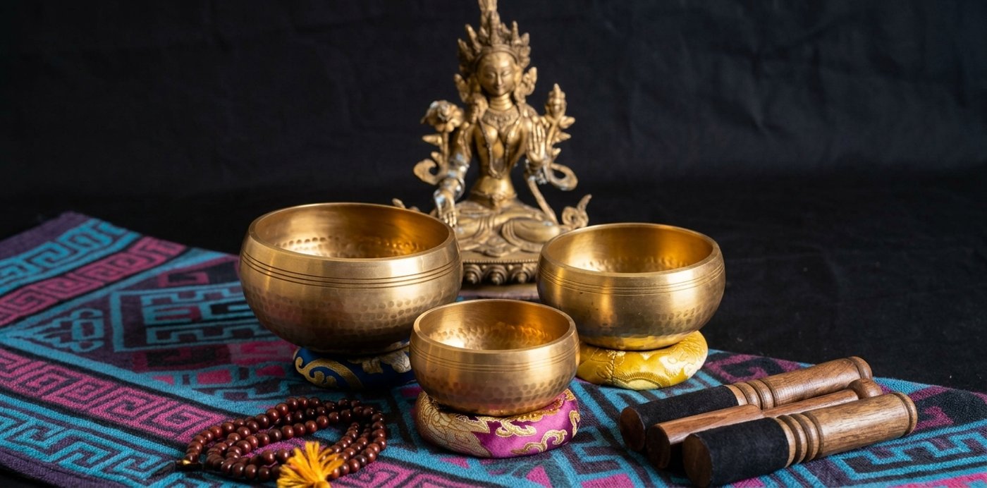 Meditación con Cuencos Tibetanos